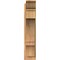 Ekena Millwork Balboa Smooth Traditional Outlooker, Western Red Cedar, 7 1/2"W x 24"D x 36"H OUT08X24X36BOA01SWR - alternate 3